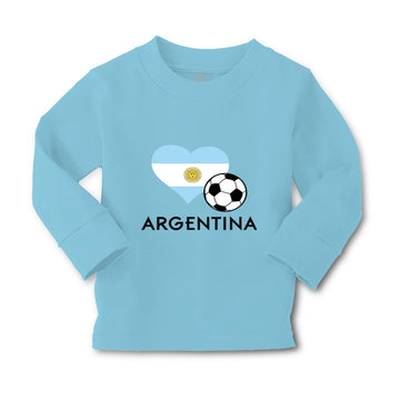 Baby Clothes Argentinian Soccer Argentina Football Boy & Girl Clothes Cotton