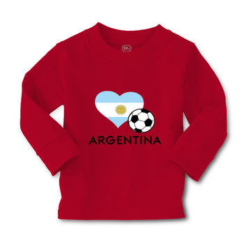 Baby Clothes Argentinian Soccer Argentina Football Boy & Girl Clothes Cotton