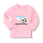Baby Clothes Argentinian Soccer Argentina Football Boy & Girl Clothes Cotton - Cute Rascals