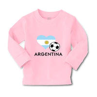 Baby Clothes Argentinian Soccer Argentina Football Boy & Girl Clothes Cotton - Cute Rascals