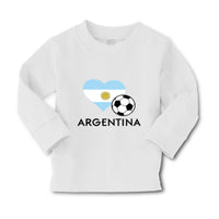 Baby Clothes Argentinian Soccer Argentina Football Boy & Girl Clothes Cotton - Cute Rascals