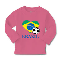 Baby Clothes Brazilian Soccer Brazil Football Football Boy & Girl Clothes Cotton - Cute Rascals