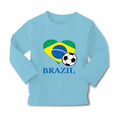 Baby Clothes Brazilian Soccer Brazil Football Football Boy & Girl Clothes Cotton