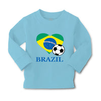 Baby Clothes Brazilian Soccer Brazil Football Football Boy & Girl Clothes Cotton - Cute Rascals