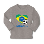 Baby Clothes Brazilian Soccer Brazil Football Football Boy & Girl Clothes Cotton - Cute Rascals