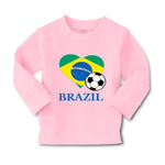 Baby Clothes Brazilian Soccer Brazil Football Football Boy & Girl Clothes Cotton - Cute Rascals