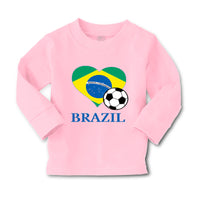 Baby Clothes Brazilian Soccer Brazil Football Football Boy & Girl Clothes Cotton - Cute Rascals