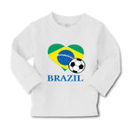 Baby Clothes Brazilian Soccer Brazil Football Football Boy & Girl Clothes Cotton - Cute Rascals