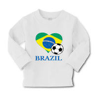 Baby Clothes Brazilian Soccer Brazil Football Football Boy & Girl Clothes Cotton - Cute Rascals