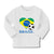 Baby Clothes Brazilian Soccer Brazil Football Football Boy & Girl Clothes Cotton - Cute Rascals