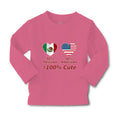 Baby Clothes 50% Mexican 50% American = 100% Cute Boy & Girl Clothes Cotton