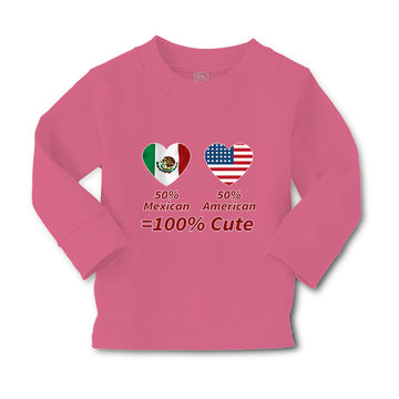 Baby Clothes 50% Mexican 50% American = 100% Cute Boy & Girl Clothes Cotton