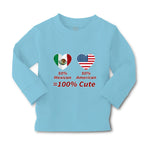 Baby Clothes 50% Mexican 50% American = 100% Cute Boy & Girl Clothes Cotton - Cute Rascals