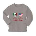 Baby Clothes 50% Mexican 50% American = 100% Cute Boy & Girl Clothes Cotton - Cute Rascals