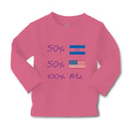 Baby Clothes 50% Honduran + 50% Usa = 100% Me Boy & Girl Clothes Cotton - Cute Rascals