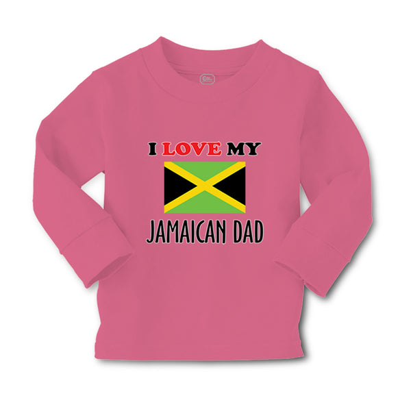 Baby Clothes I Love My Jamaican Dad Style B Boy & Girl Clothes Cotton - Cute Rascals