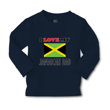 Baby Clothes I Love My Jamaican Dad Style B Boy & Girl Clothes Cotton