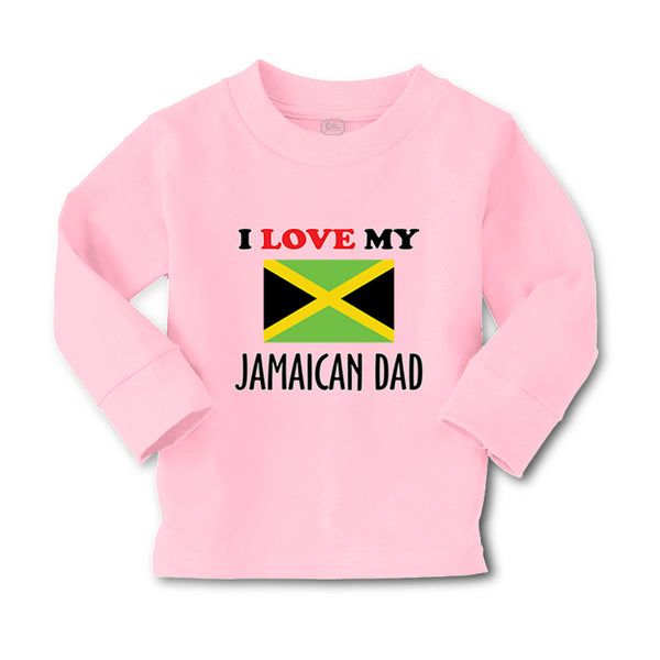 Baby Clothes I Love My Jamaican Dad Style B Boy & Girl Clothes Cotton - Cute Rascals