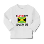 Baby Clothes I Love My Jamaican Dad Style B Boy & Girl Clothes Cotton - Cute Rascals