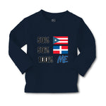 Baby Clothes 50% Puerto Rican 50% Dominican = 100% Me Boy & Girl Clothes Cotton - Cute Rascals