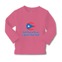 Baby Clothes Half Puerto Rican Is Better than None Boy & Girl Clothes Cotton - Cute Rascals