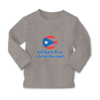 Baby Clothes Half Puerto Rican Is Better than None Boy & Girl Clothes Cotton - Cute Rascals