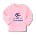 Baby Clothes Half Puerto Rican Is Better than None Boy & Girl Clothes Cotton