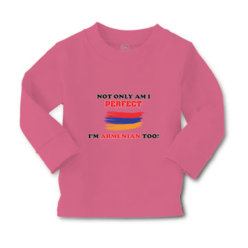 Baby Clothes Not Only I'M Perfect I'M Armenian Too B Funny Boy & Girl Clothes