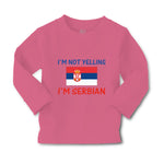 Baby Clothes I'M Not Yelling I'M Serbian Boy & Girl Clothes Cotton - Cute Rascals