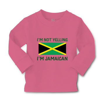 Baby Clothes I'M Not Yelling I'M Jamaican Boy & Girl Clothes Cotton