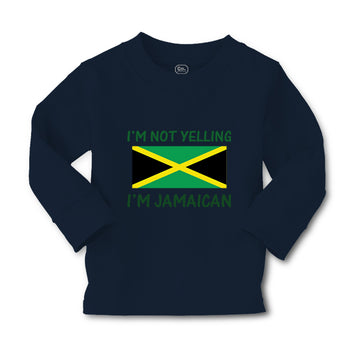 Baby Clothes I'M Not Yelling I'M Jamaican Boy & Girl Clothes Cotton