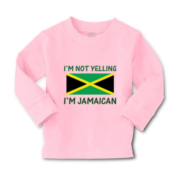 Baby Clothes I'M Not Yelling I'M Jamaican Boy & Girl Clothes Cotton