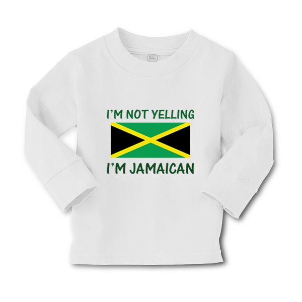 Baby Clothes I'M Not Yelling I'M Jamaican Boy & Girl Clothes Cotton - Cute Rascals