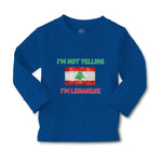 Baby Clothes I'M Not Yelling I'M Lebanese Boy & Girl Clothes Cotton - Cute Rascals