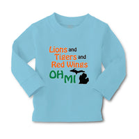 Baby Clothes Lions and Tigers and Red Wings Oh My Boy & Girl Clothes Cotton - Cute Rascals