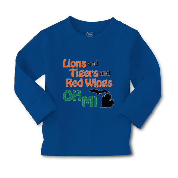 Baby Clothes Lions and Tigers and Red Wings Oh My Boy & Girl Clothes Cotton - Cute Rascals