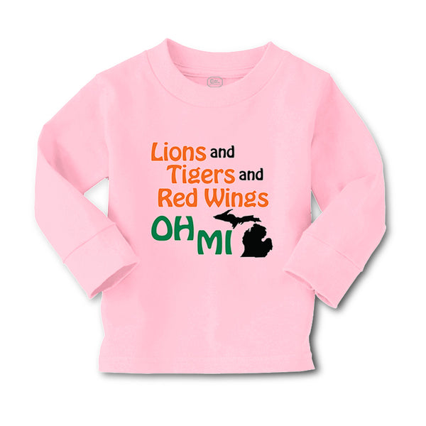 Baby Clothes Lions and Tigers and Red Wings Oh My Boy & Girl Clothes Cotton - Cute Rascals
