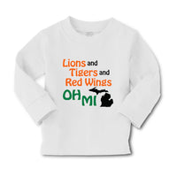 Baby Clothes Lions and Tigers and Red Wings Oh My Boy & Girl Clothes Cotton - Cute Rascals