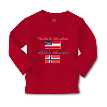 Baby Clothes Made in America with Norwegian Parts Boy & Girl Clothes Cotton