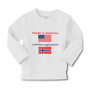 Baby Clothes Made in America with Norwegian Parts Boy & Girl Clothes Cotton