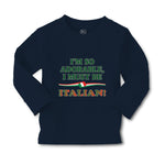 Baby Clothes I'M So Adorable I Must Be Italian Italy A Boy & Girl Clothes Cotton - Cute Rascals