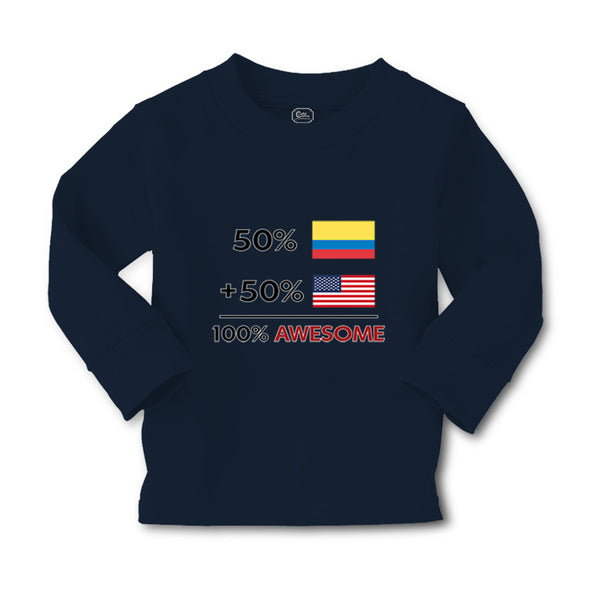 Baby Clothes 50% Colombian 50% American = 100% Awesome Boy & Girl Clothes Cotton - Cute Rascals