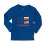 Baby Clothes 50% Colombian 50% American = 100% Awesome Boy & Girl Clothes Cotton - Cute Rascals