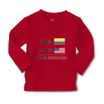 Baby Clothes 50% Colombian 50% American = 100% Awesome Boy & Girl Clothes Cotton - Cute Rascals