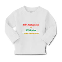 Baby Clothes 50% Portuguese 50% Italian = 100% Perfection Boy & Girl Clothes - Cute Rascals