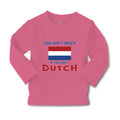 Baby Clothes You Aren'T Much If You Aren'T Dutch Boy & Girl Clothes Cotton