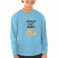 Baby Clothes Crazy Cat Baby Cat Sitting with Mouth Open Boy & Girl Clothes - Cute Rascals