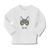 Baby Clothes Staring Cat with Sunglass Boy & Girl Clothes Cotton - Cute Rascals