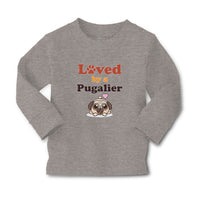 Baby Clothes Loved by A Pugalier Pet Animal Dog Boy & Girl Clothes Cotton - Cute Rascals