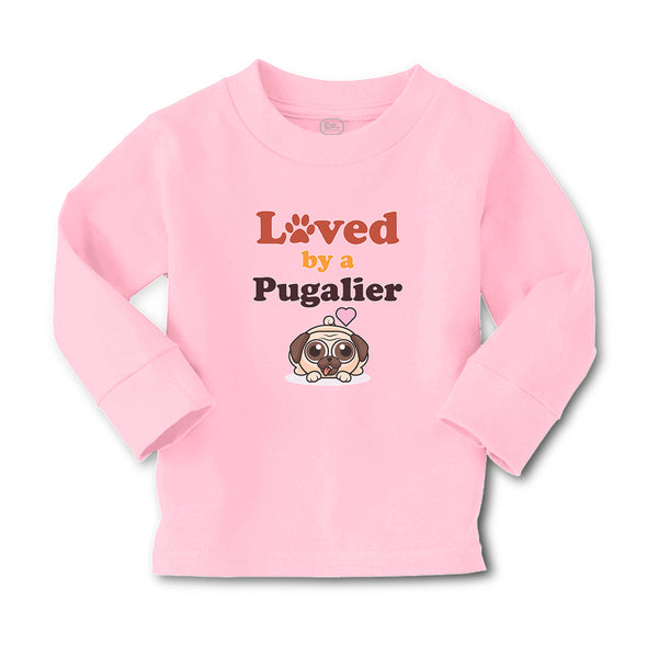 Baby Clothes Loved by A Pugalier Pet Animal Dog Boy & Girl Clothes Cotton - Cute Rascals